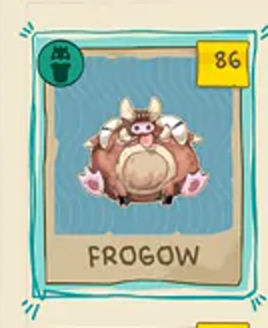 Frogow record cropped from the official Neutral Field Guide screenshot